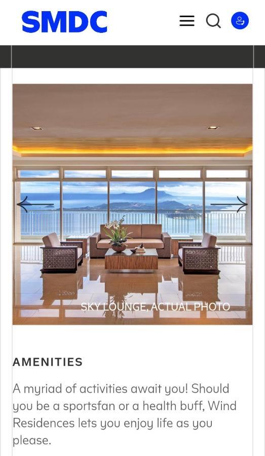 Wind Residences Smdc Tower 2 따가이따이 외부 사진
